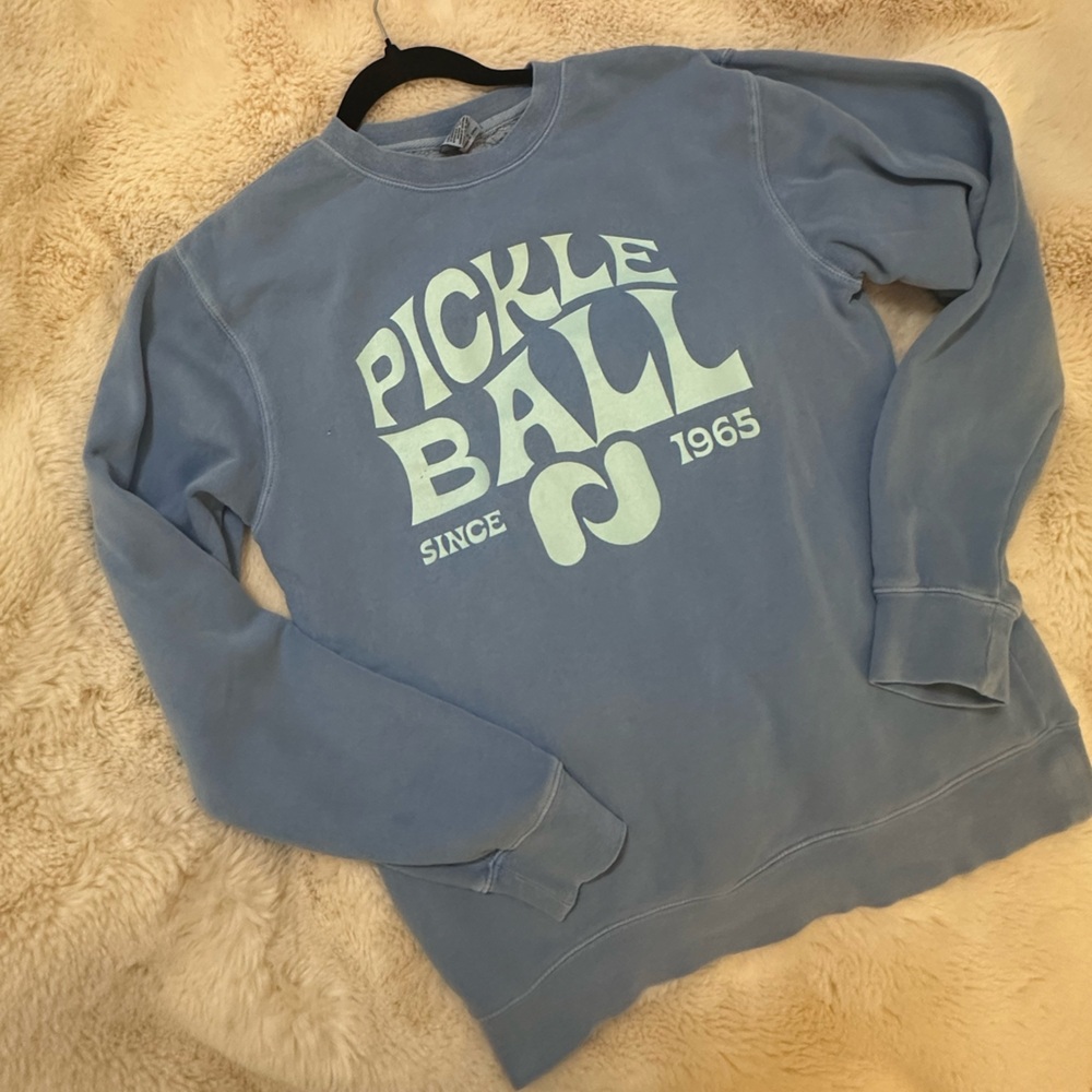 Blue Pickleball Sweatshirt